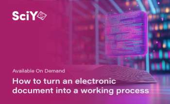 How to turn an electronic document into a working process